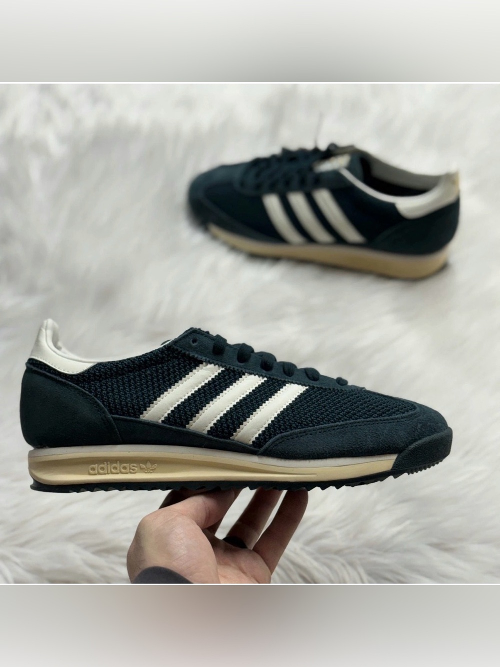 Adidas SL 72 RS Aurora Ivy Off White Mens JR8772